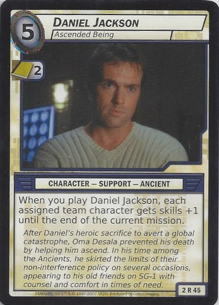 Daniel Jackson, Ascended Being